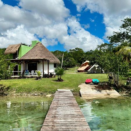 Apartamento Luigi'S Glamping Bacalar Exterior foto