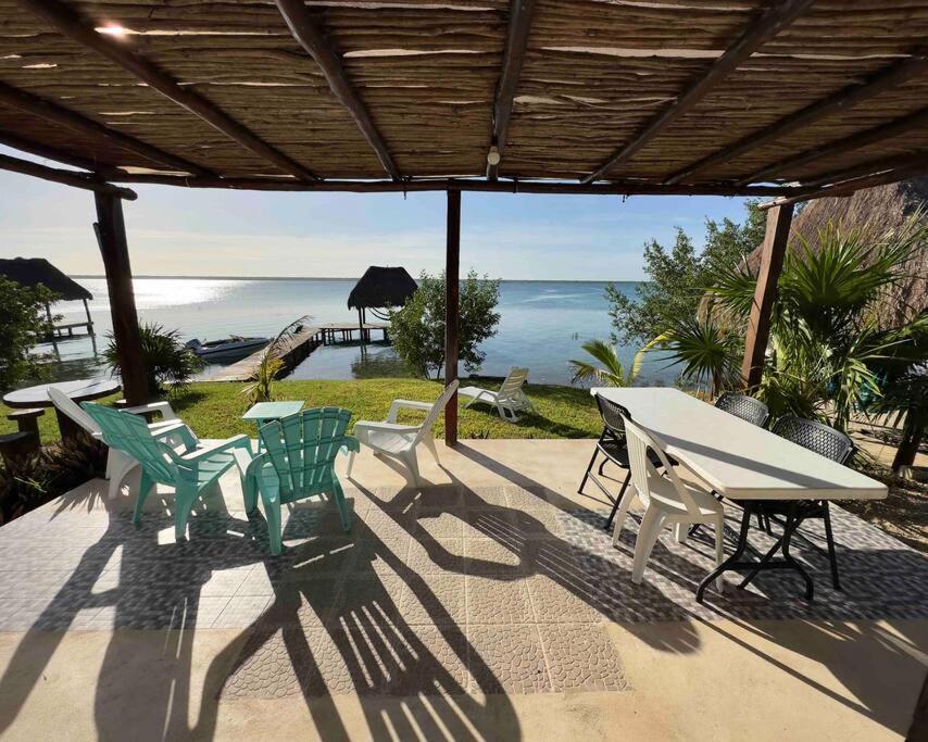 Apartamento Luigi'S Glamping Bacalar Exterior foto
