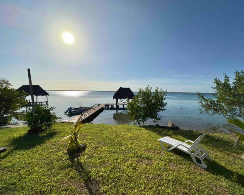 Apartamento Luigi'S Glamping Bacalar Exterior foto