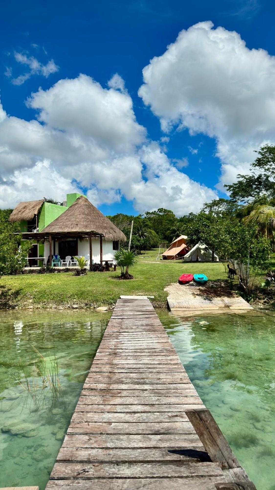 Apartamento Luigi'S Glamping Bacalar Exterior foto